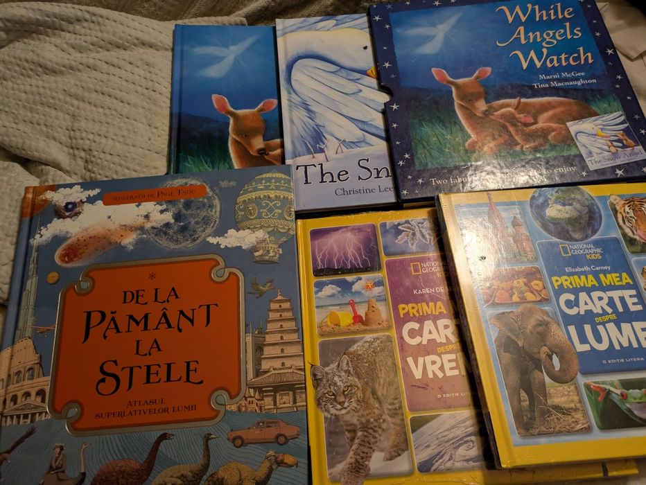 Pachet 5 carti coperti cartonate