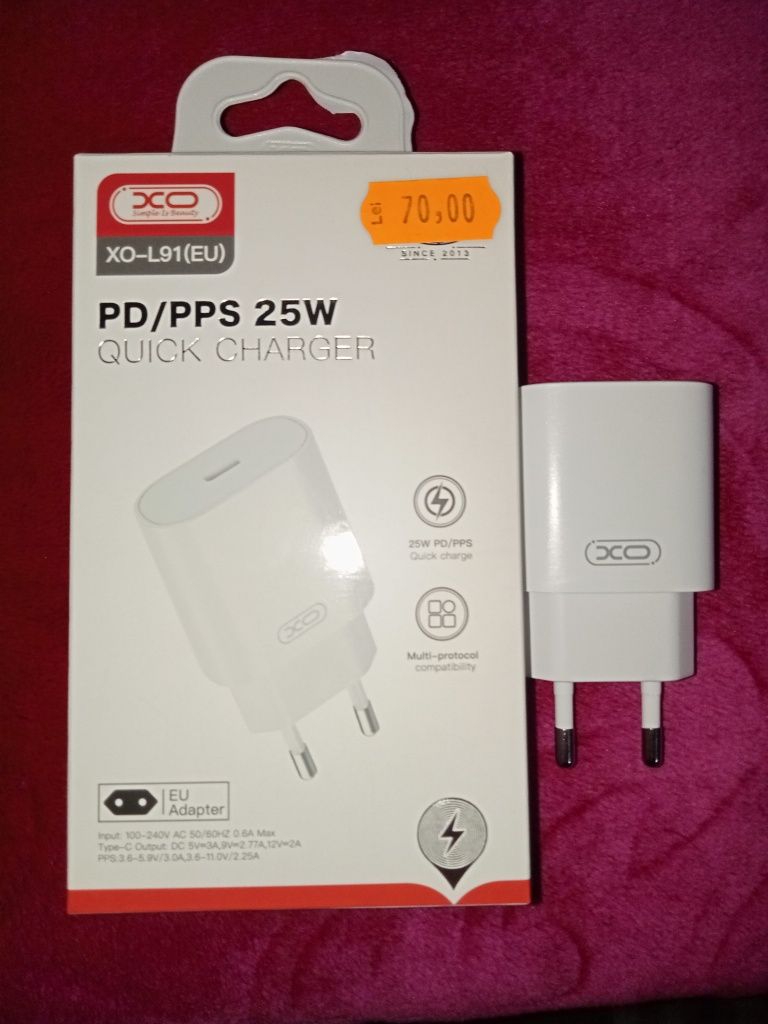 Adaptor USB C - fast charger