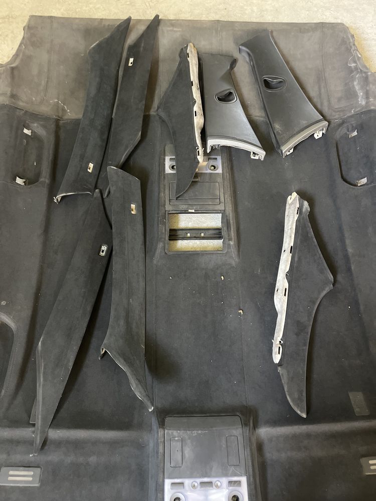 Plafon M negru alcantara bmw seria 7 e65