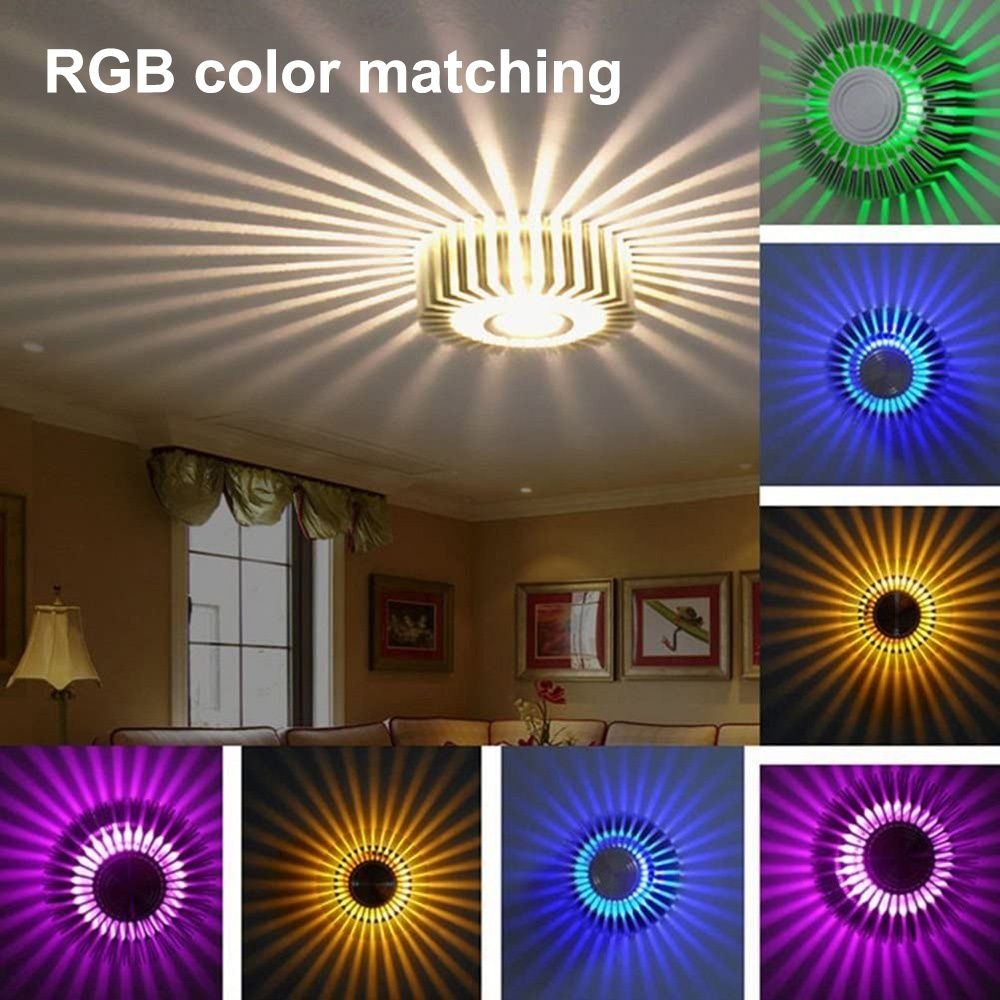 Лампа за таван LED RGB с дистанционно управление