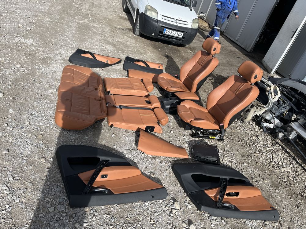 Кожен рекаро салон бмв х3 е83 ( kojen recaro saloon bmw x3 e83 )