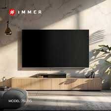 Телевизор Immer 75U11G UHD 4K Google TV + прошивка + доставка!