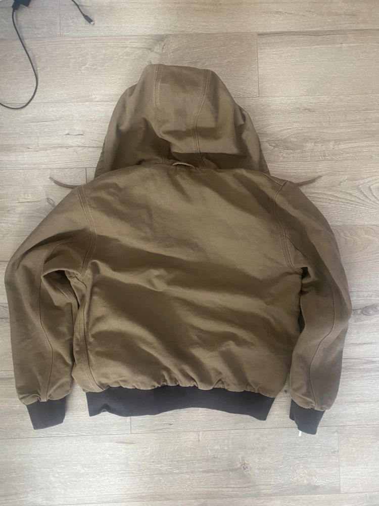 carhartt active zip up hoodie vintage