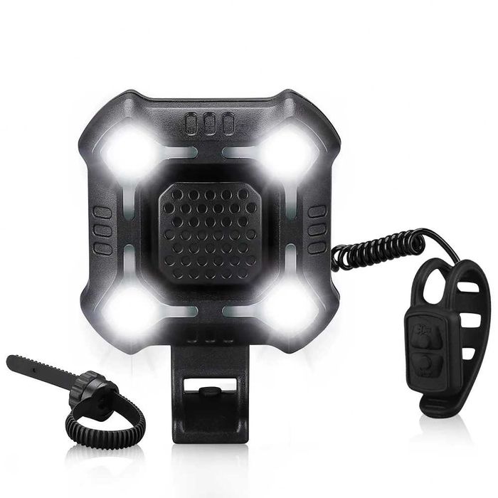 Far + sonerie electronica bicicleta trotineta electrica incarcare USB