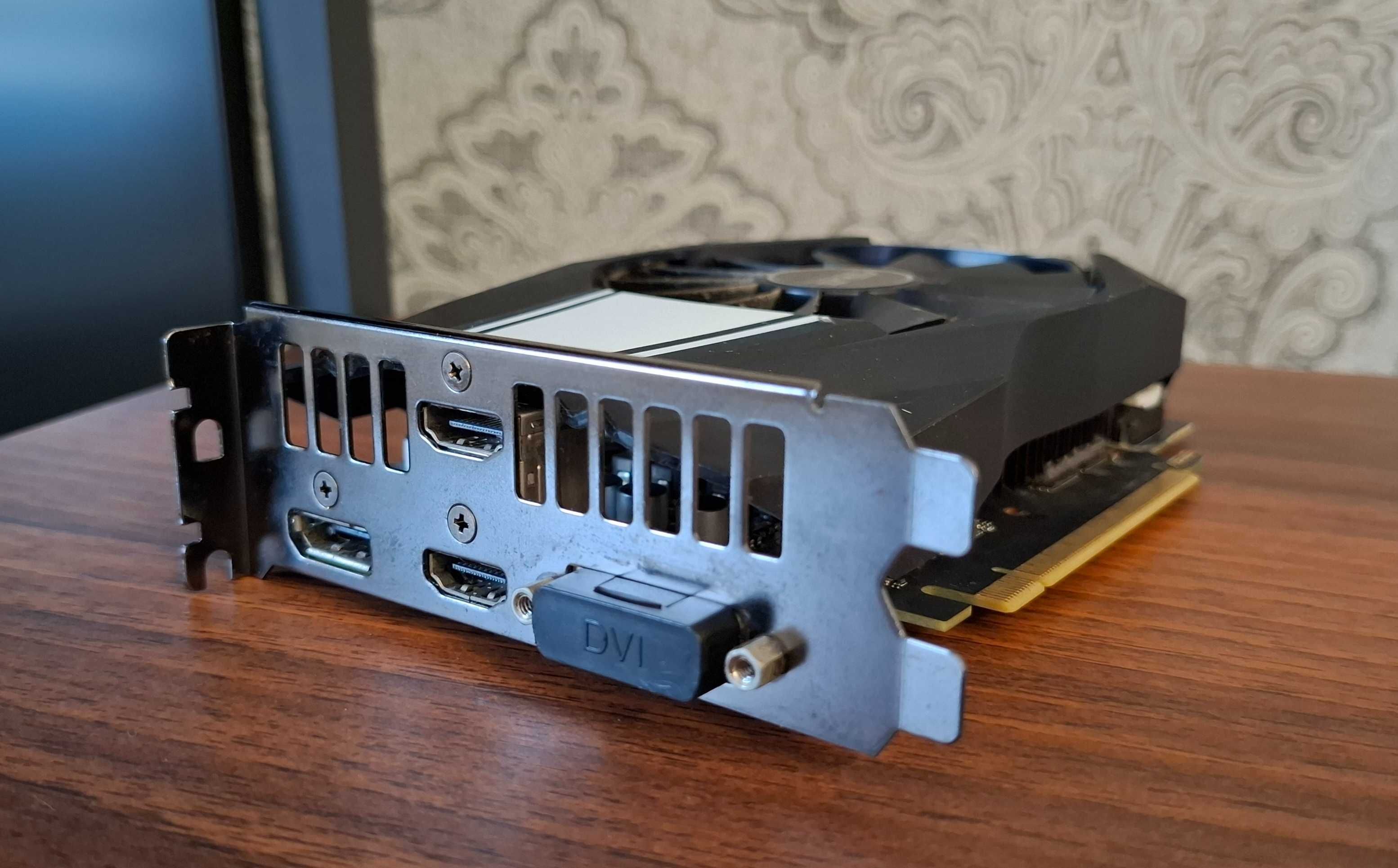 Продам видеокарту ASUS GTX 1660 Ti (1 кулер, 6GB GDDR6)