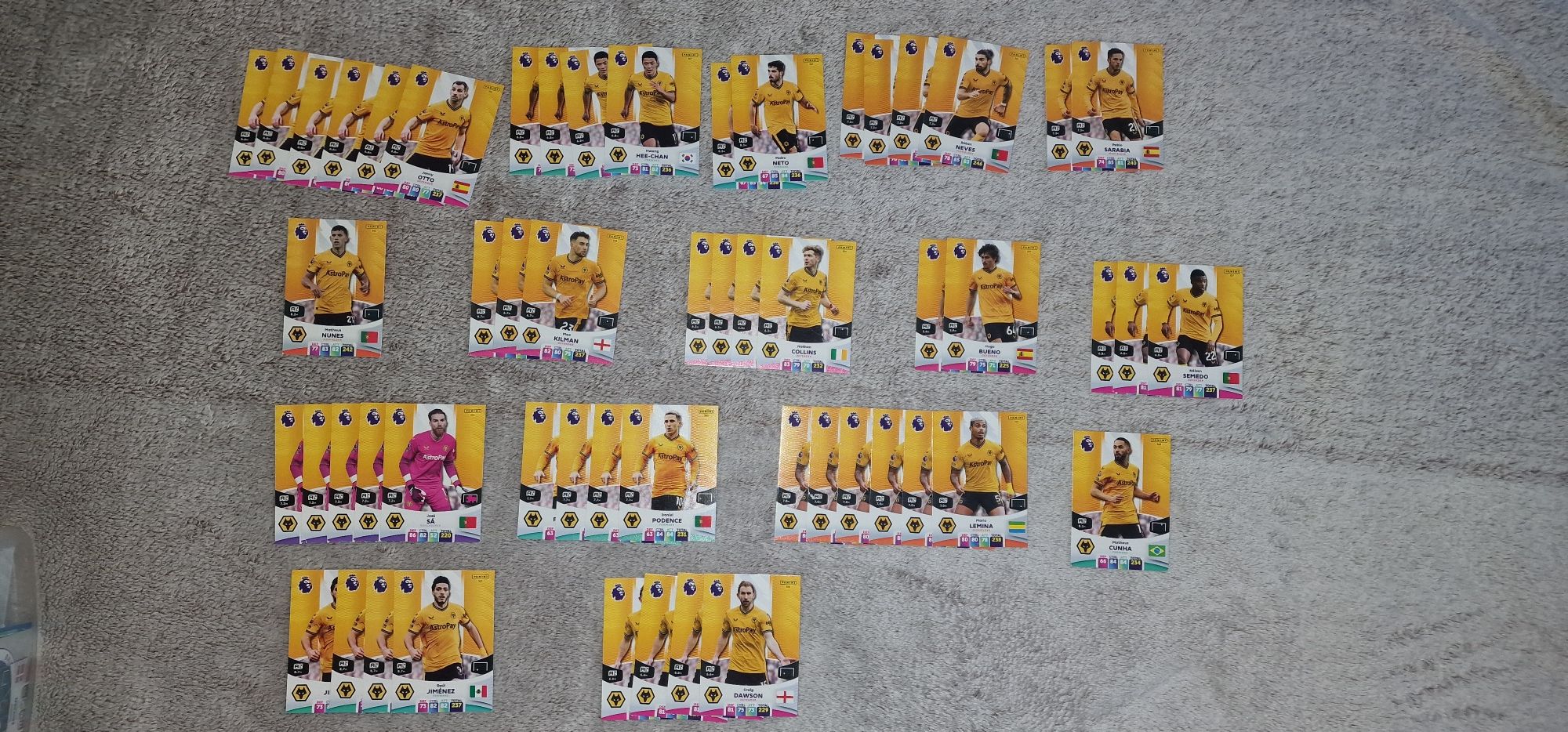 Cartonase fotbalisti Panini 2024