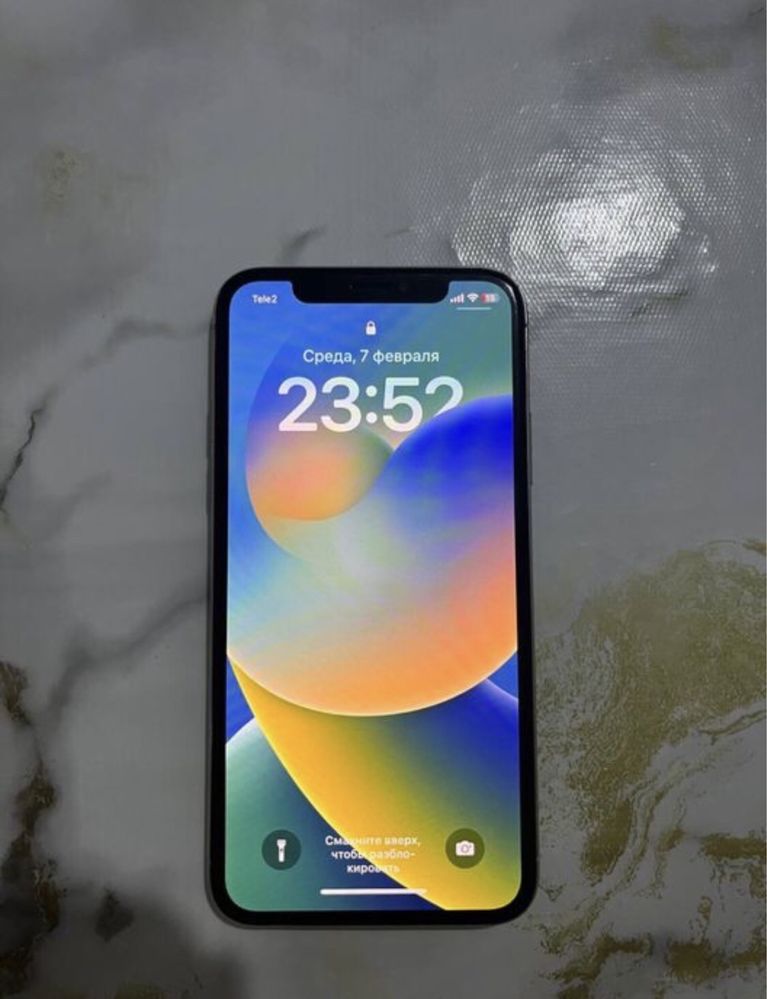 iphone x в хорошем состояние