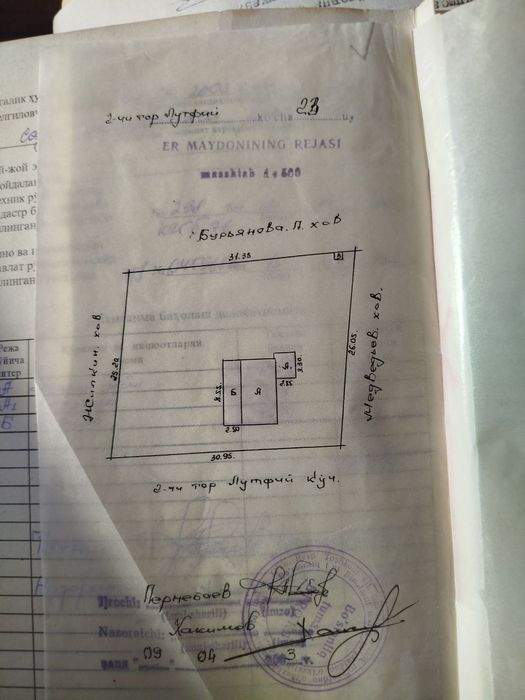 Участок в Газалкенте
