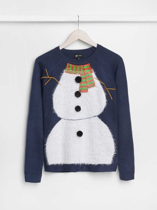 Pulover cu motive de iarna, Craciun