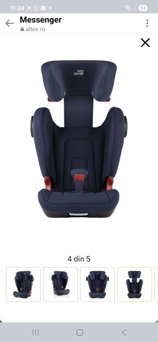 Vând scaun auto Britax Römer