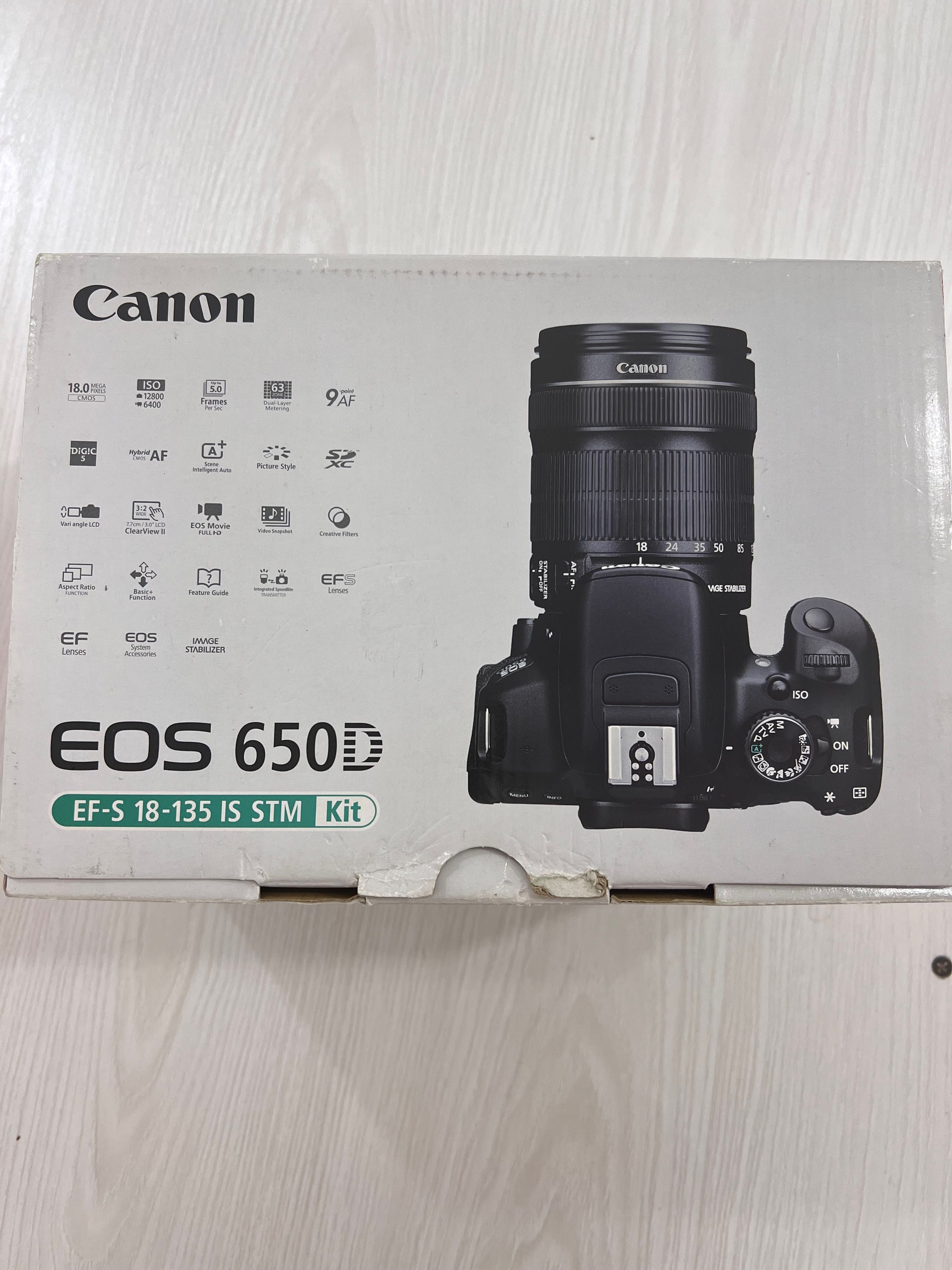 Камера Cannon 650D