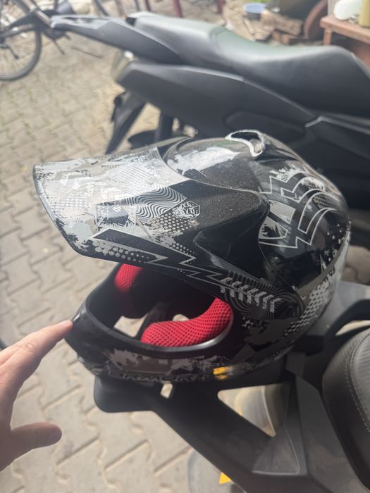 Vand Casca Motocross Carbon