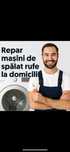 Reparati mașini de spălat haine,Masini de spălat vase ,,Uscatoare