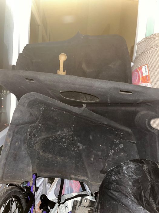 W220 обшивка багажника