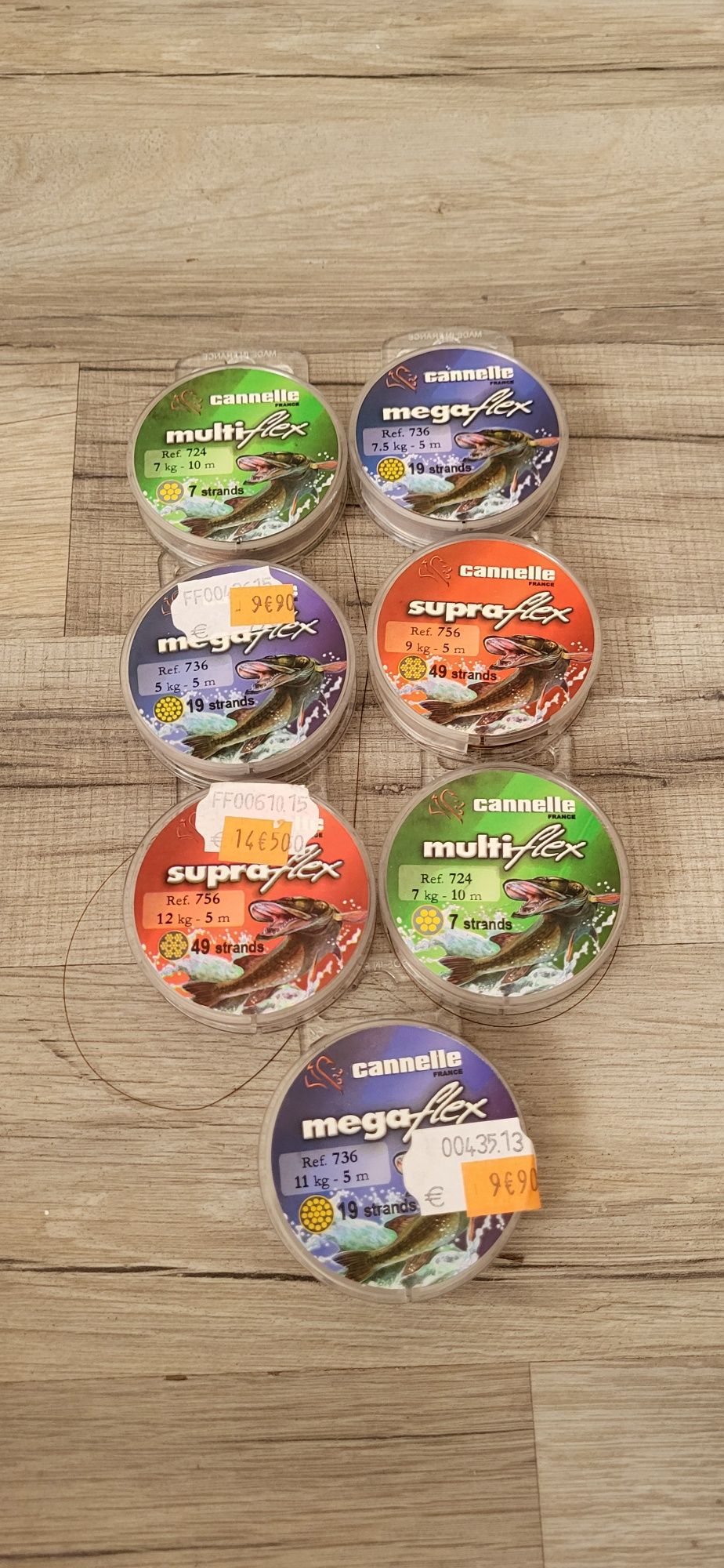Bobine monturi Cannelle Supraflex - Megaflex - Multiflex