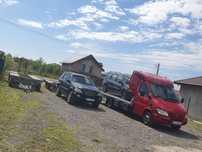 Tractari//Transport auto platforma