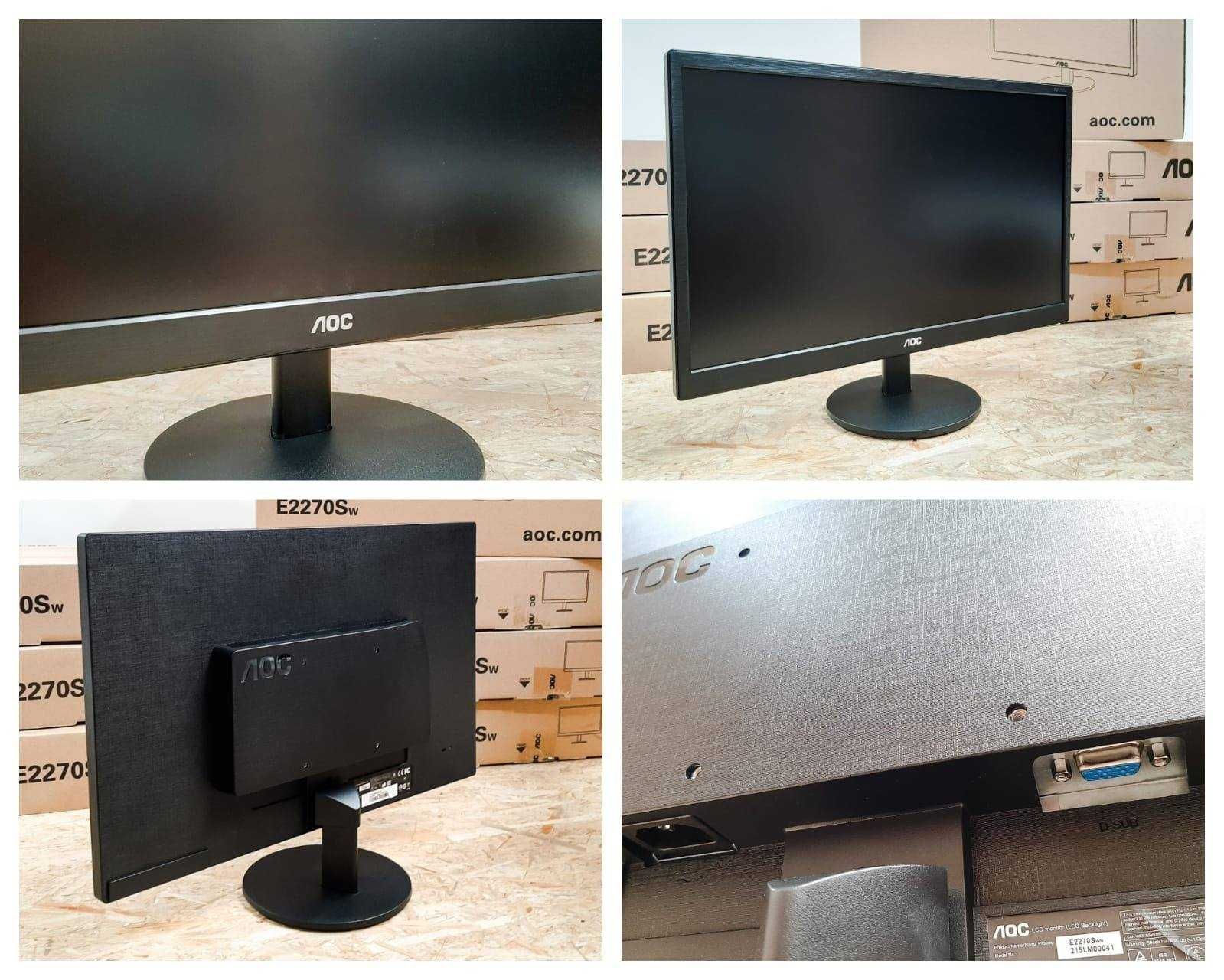 Мониторы AOC 22" LED тонкие VGA ( манитор kaspi )