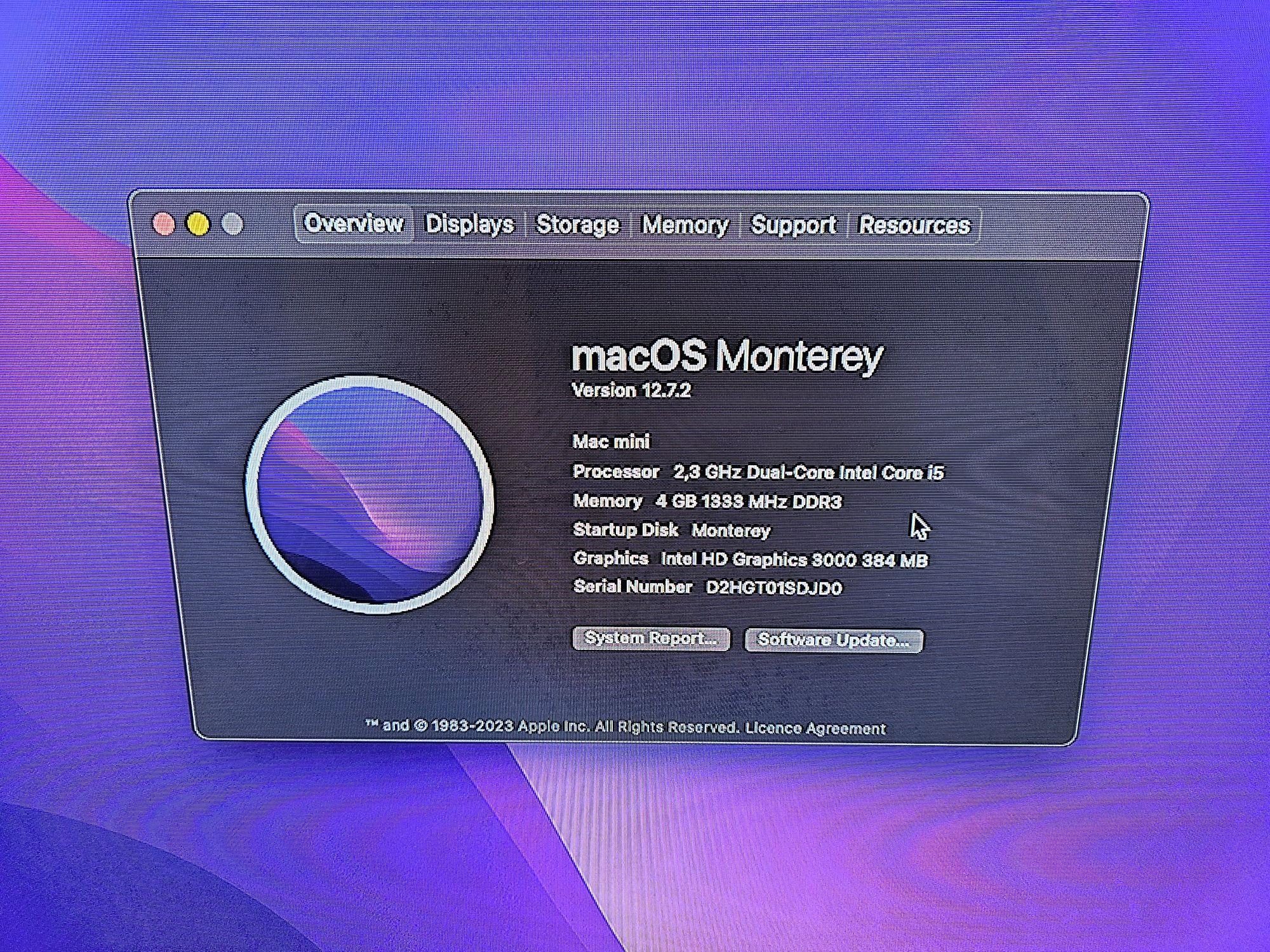 Mac Mini, i5 2,3GHz, А1347