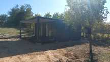 Vand container cu terasa