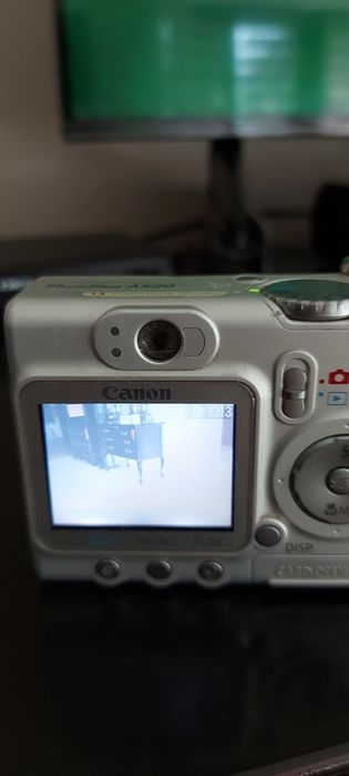 Aparat foto video CANON,compact A520 IS.