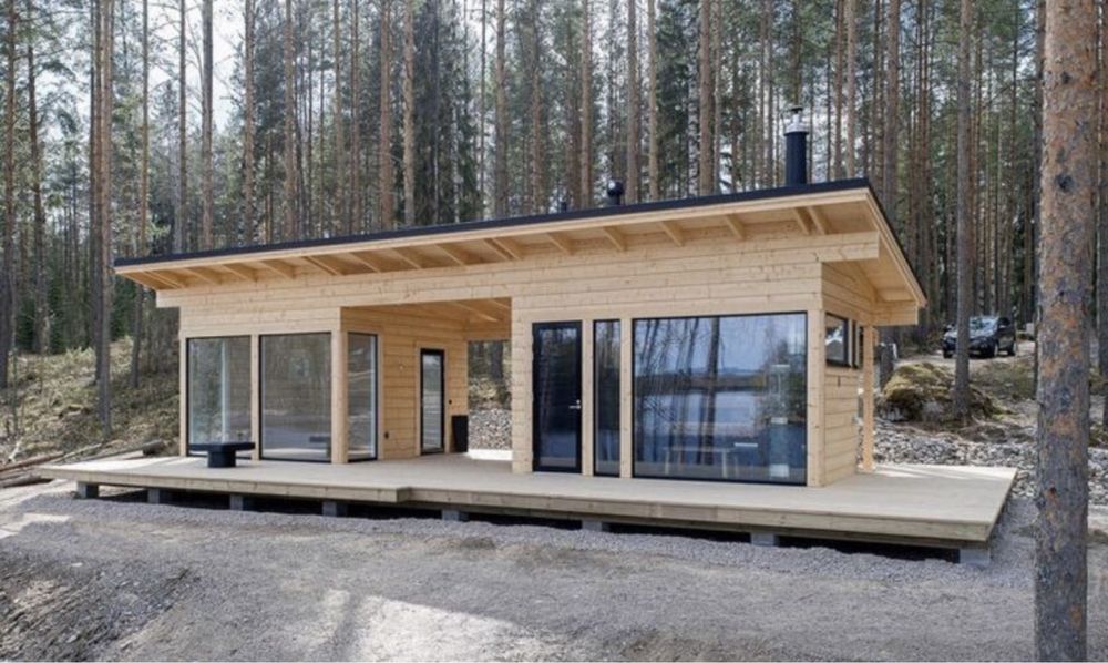 Cabane si foișoare din lemn