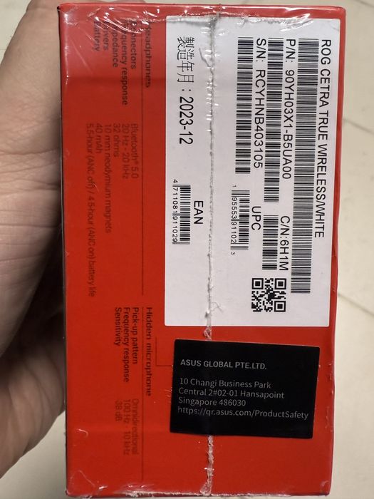 Vand Casti Wireless Asus ROG Cetra True Wirelss