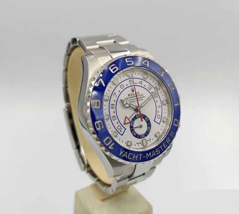 rolex yacht-master 2 silver 44mm