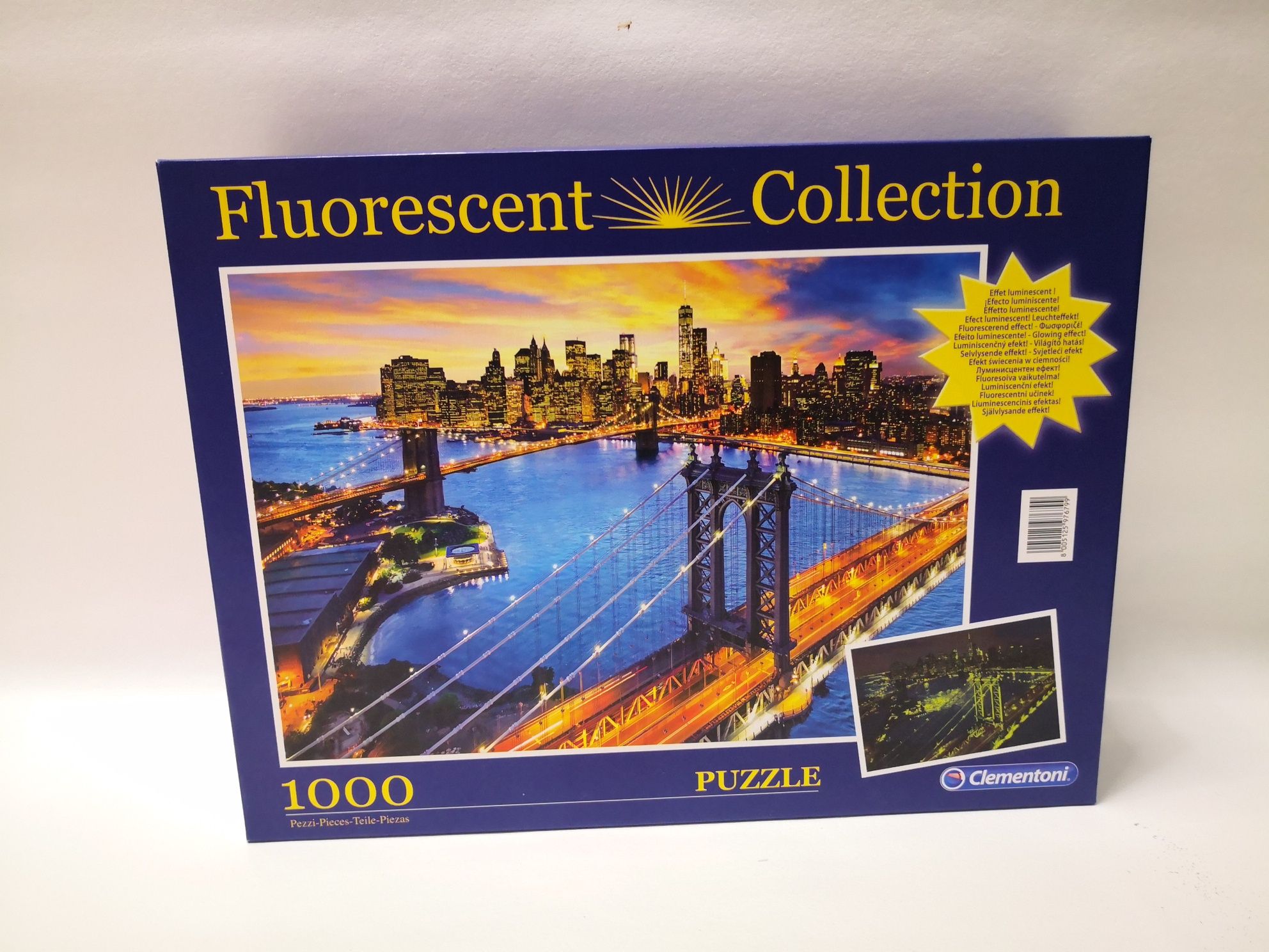 Puzzle 1000 piese, fluorescent