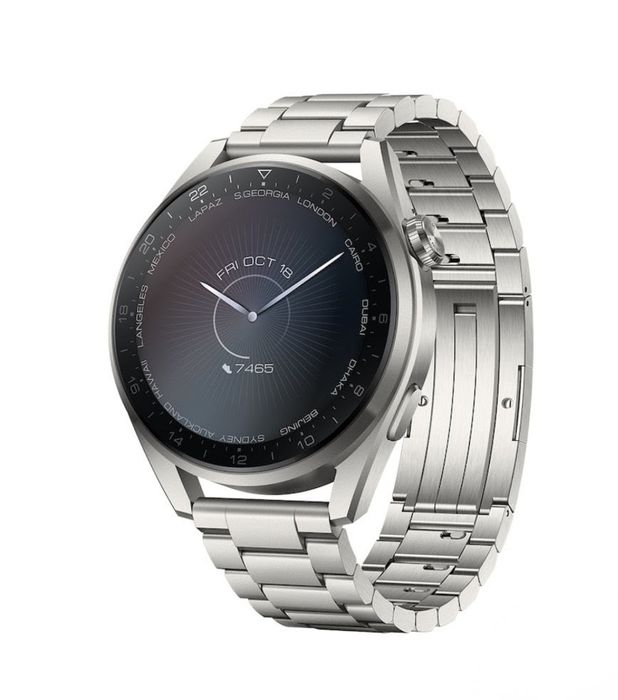 Huawei Watch 3 Pro Titanium – smartwatch premium, eSim, stare foarte b