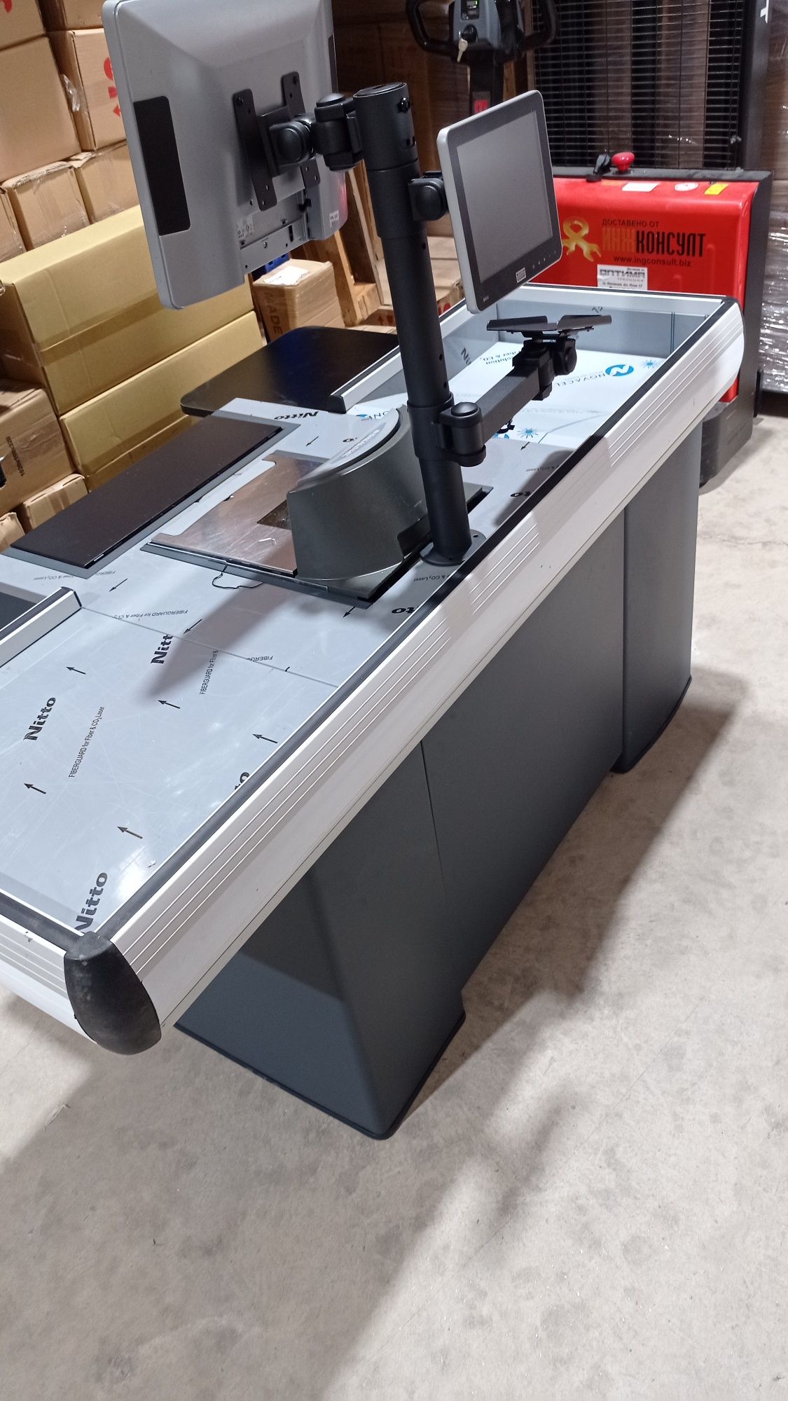 Касов модул 1,80м., нов, оборудван
