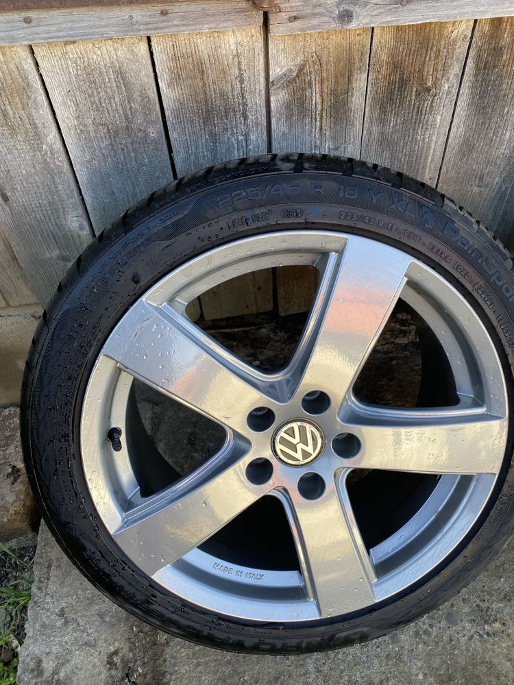 Vand jante VW 225/45 R18 cu anvelope