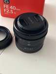 Обектив Sony FE 40/2.5 G