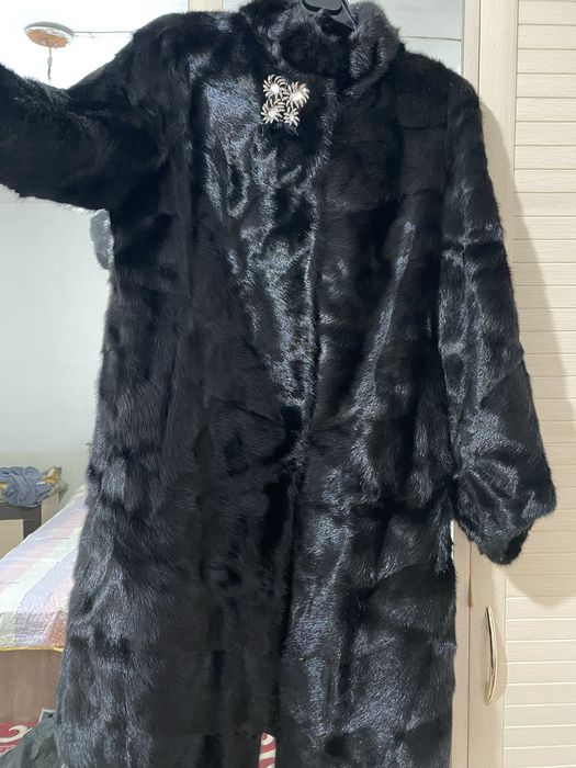 Натуральная норковая шуба