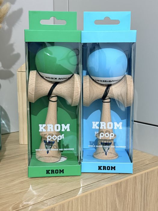 Kendama KROM Pop Rubber –Calitate premium!  Sigilate