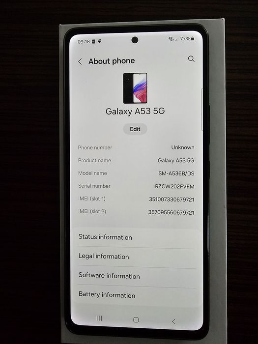 Samsung A53 , 5G