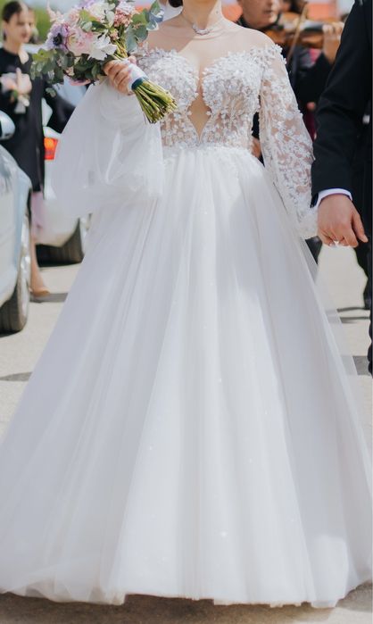 Rochie mireasă Imolacy + accesorii