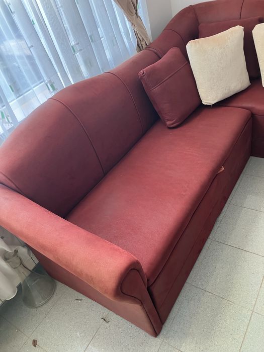 Ъглов разтегаем диван