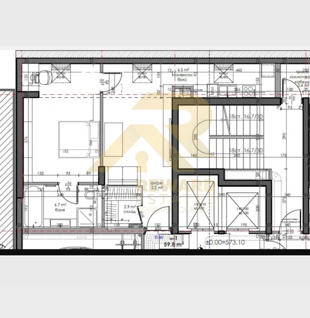 Продава се Двустаен апартамент в София, Изгрев - 71 кв.м за 2155 €/кв.м - Снимка #16