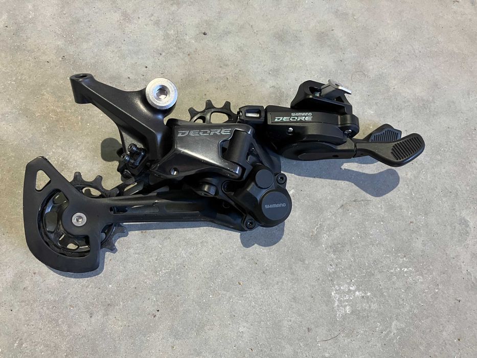 Shimano Deore 6100 -12s заден дерайльор + komanda - монтаж - I-Spec EV