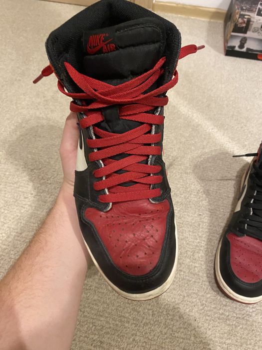 Jordan 1 Bred Toe - 44