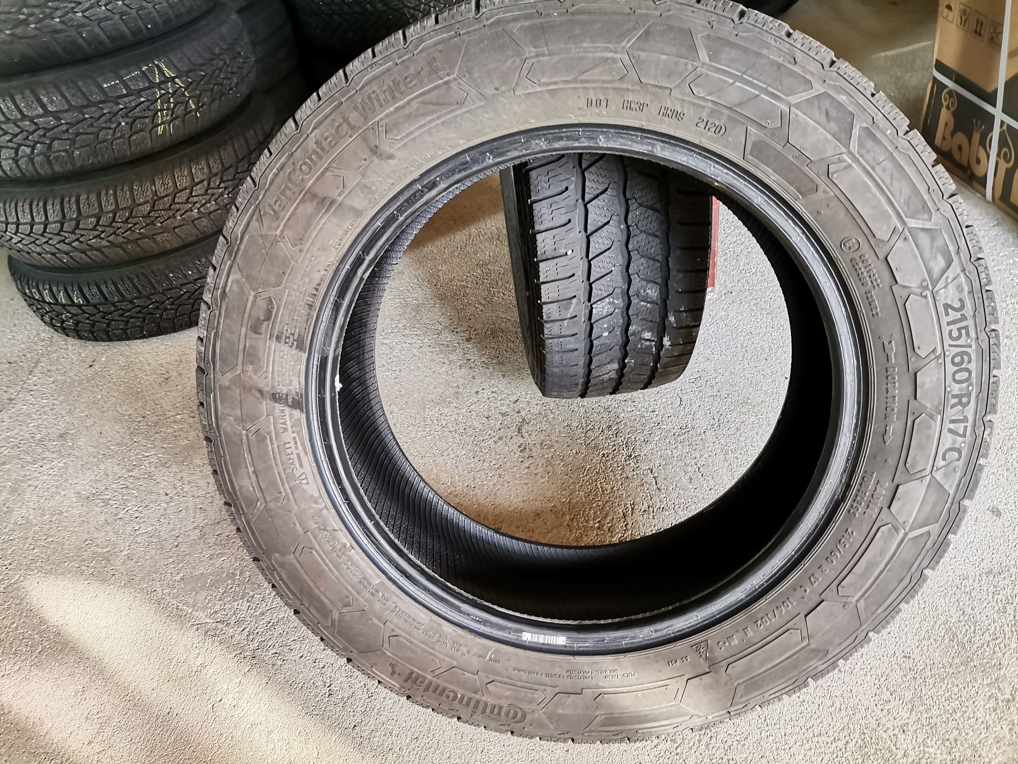 Anvelope iarna 215/60 r17C Continental