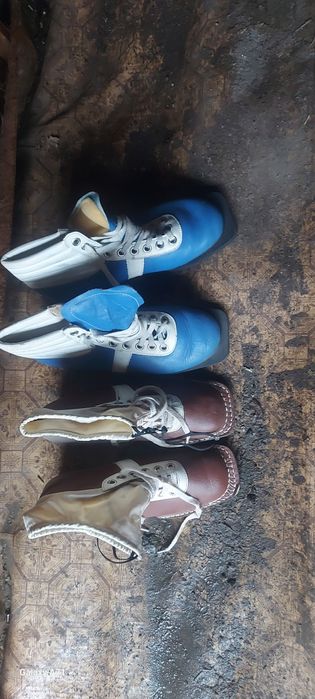 Продам новые спорт бувь спортивная ссср лыжные ботинки одевать 41раз