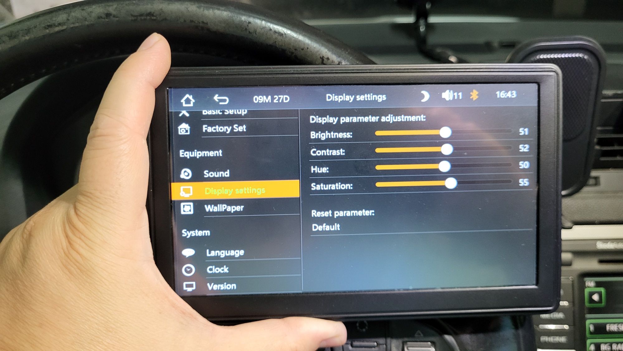 7” мултимедия за кола B500W – Android / iPhone съвместимост