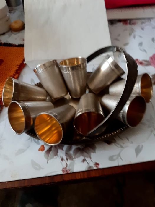 Рюмки  мельхиоровые