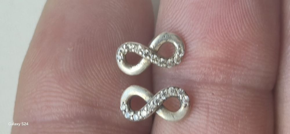 Inel și cercei Pandora  infinit