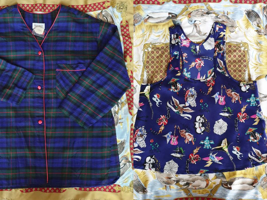 Top matase naturala camasa de noapte Victoria's secret Zara M. Dutti