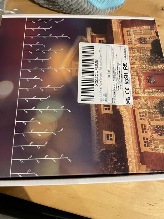 Коледни светлини тип „ледуни“, 25M+5M 800 LED, 8 режима