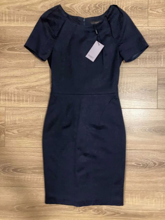 Rochie eleganta mulata bleumarin Coast XS UK6