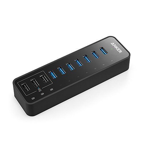 Anker 60W 3 PowerIQ Hub 7-Port USB 3.0 данни и зареждане в едно