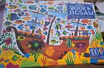 Puzzle + carte Under the sea  - Usborne
